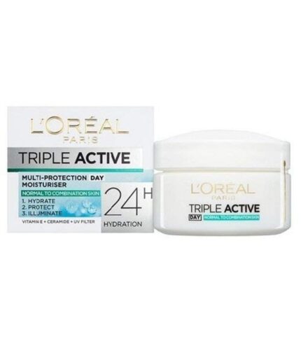L'oreal Paris Triple Active Day Normal/Combination Skin - 50ml