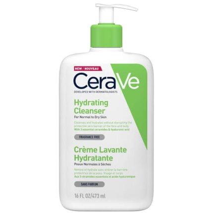 CeraVe Hydrating Facial Cleanser For Normal to Dry Skin (473ML)