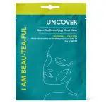 Uncover I am Beau-Tea-Ful Green TeaDetoxifying Sheet Mask - 25g