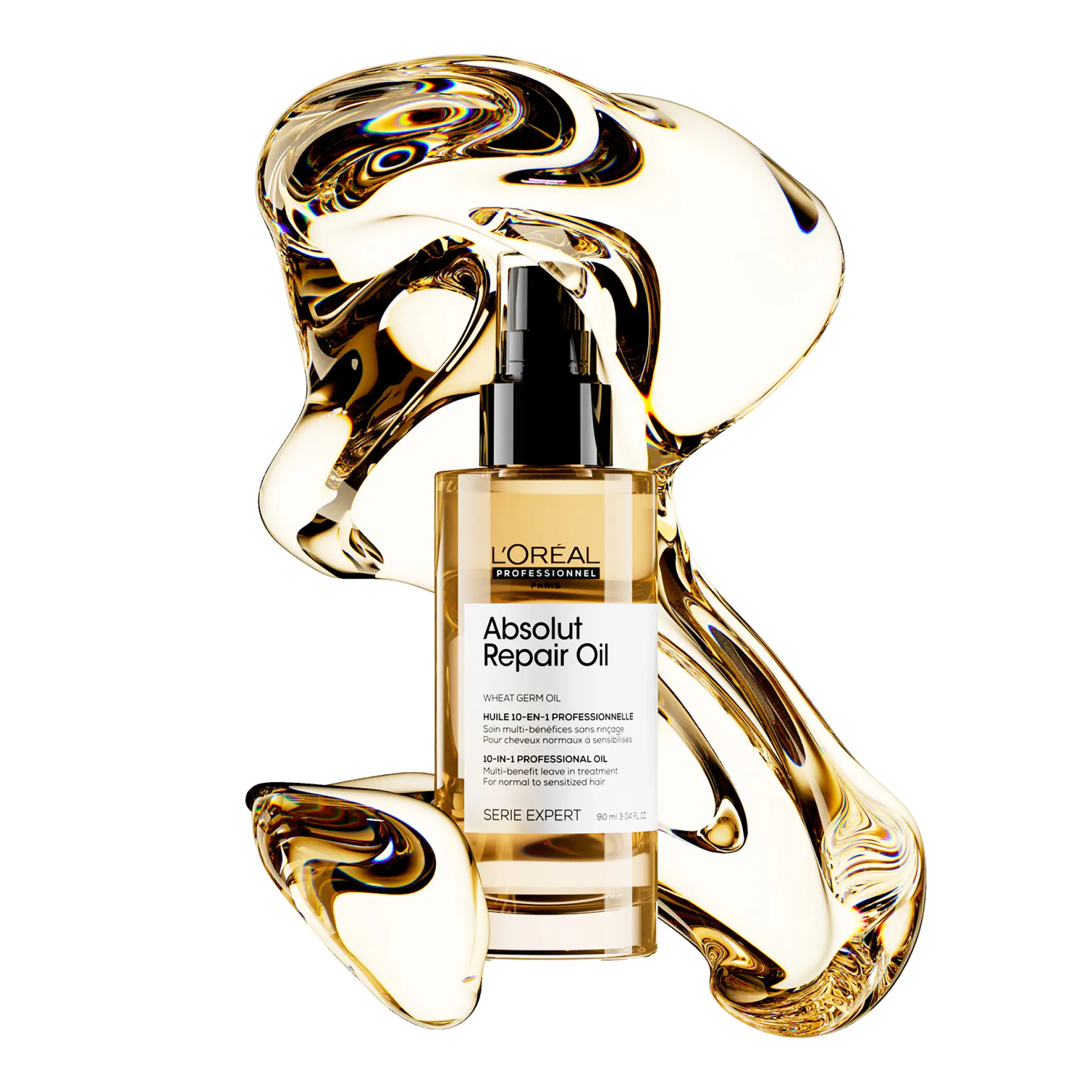 L'Oréal Professionnel Absolut Repair 10 in 1 leave in Oil - 90ml Duo- Bundle - Image 2