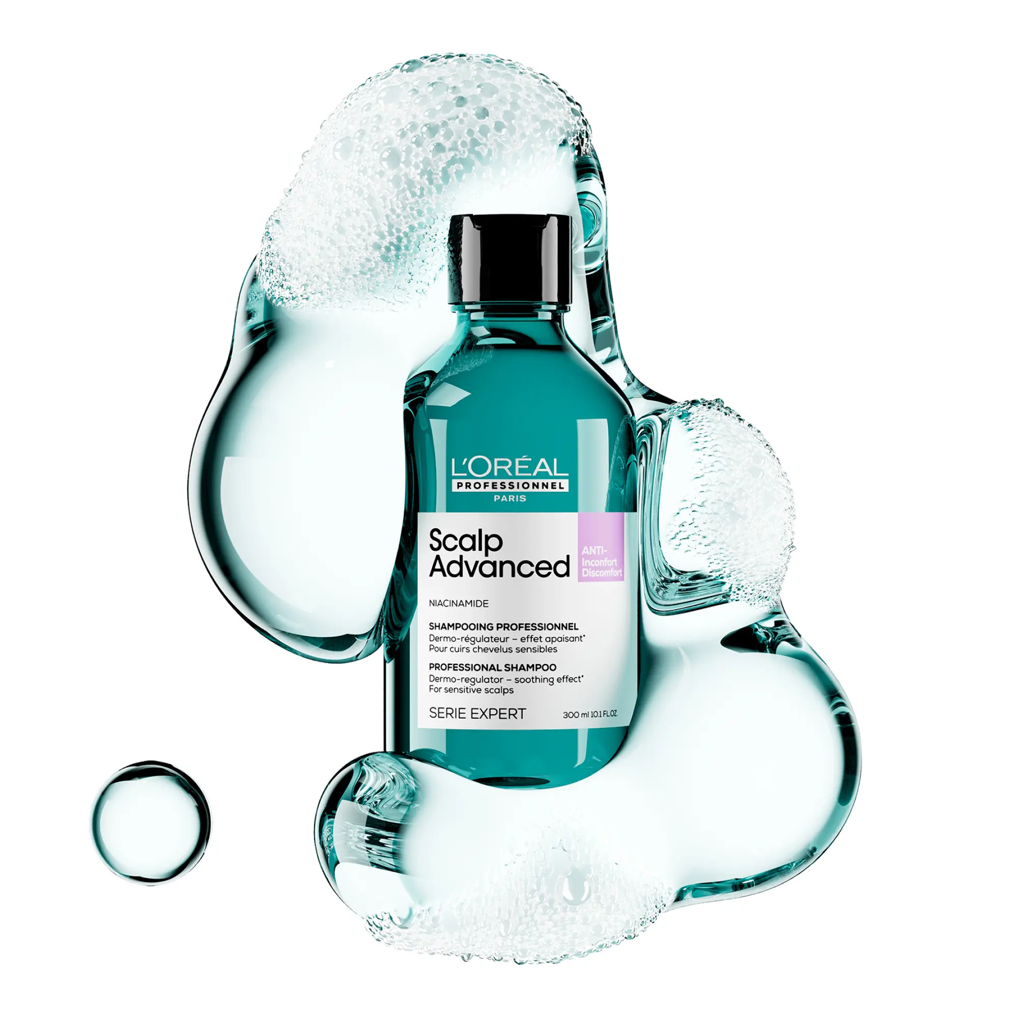 L'Oréal Professionnel Scalp Advanced Anti-Discomfort Dermo-Regulator Shampoo 300ml - Image 2