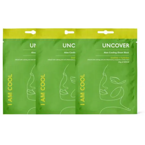 Uncover Multipack sheet masks (Aloe)