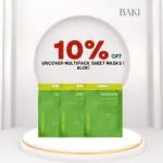 Uncover Multipack sheet masks ( Aloe)