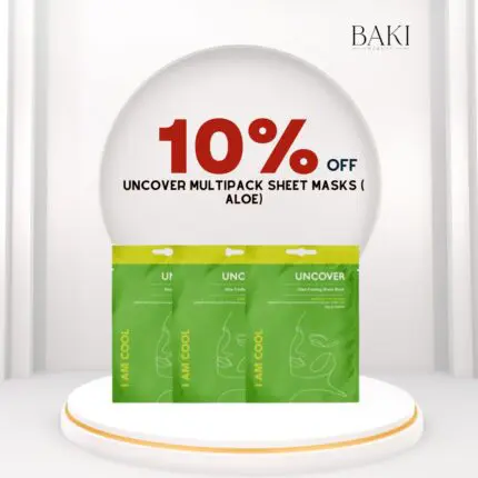Uncover Multipack sheet masks ( Aloe)