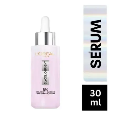 L’oreal Paris Glycolic Bright Instant Glowing Serum - (30ML)