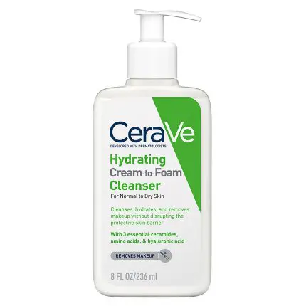 CERAVE HYDRATING CREAM TO FOAM CLEANSER 236ML