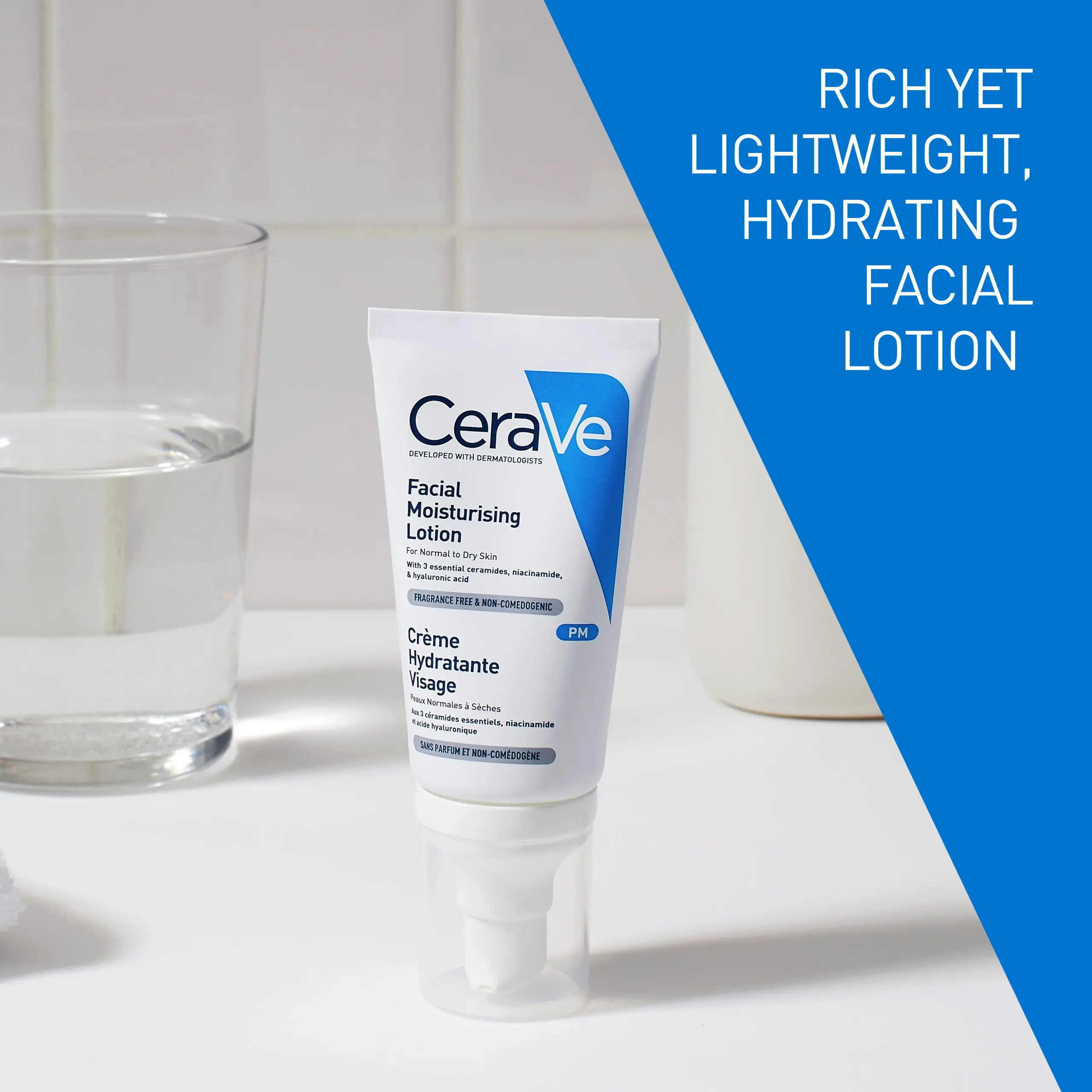 Cerave AM Facial Moist Lotion SPF30 52ML - Baki Beauty