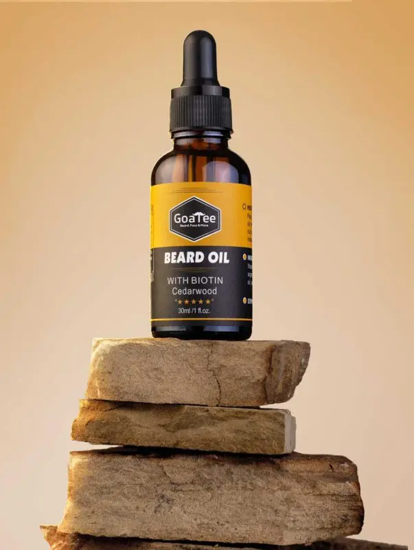 Goatee Beard Growth Oil With Biotin- 30Ml