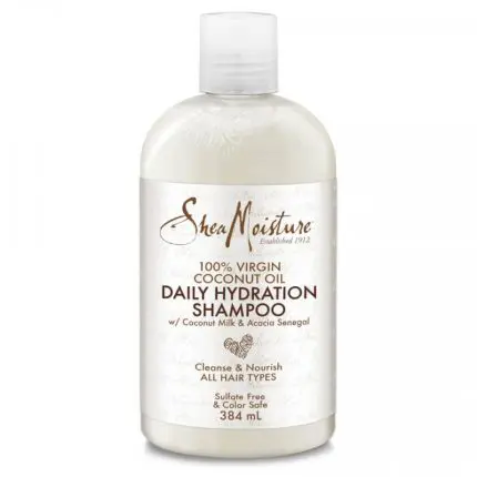 Shea Moisture Virgin Coconut Oil 384ML Daily Hydration Shampoo