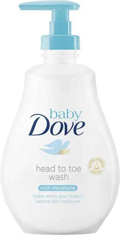 Baby Dove Rich Moisture Head to Toe Baby Wash, 400 ml
