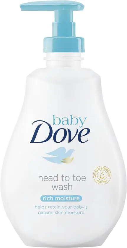 Baby Dove Rich Moisture Head to Toe Baby Wash, 400 ml