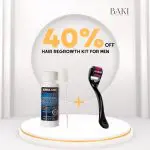 Minoxidil 5% Hair Regrowth Treatment For Men + Dermaroller