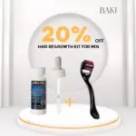 Minoxidil 5% Hair Regrowth Treatment For Men + Dermaroller