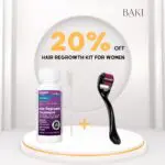 Minoxidil Hair Regrowth Kit For Women ~ Minoxidil and Derma roller- Bundle