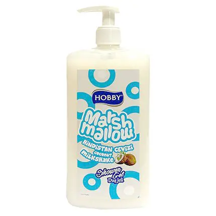 HOBBY BODY WASH MARSHMALLOW COCONUT 1000ML