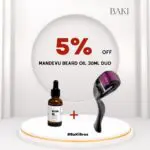Mandevu Beard Oil 30ml + Dermaroller- Bundle