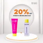 Uncover Hydrate and Balance Duo - Argan Hydrating Moisturiser 100ml & Rooibos Glow Toner 125ML Moisturiser + Toner- Bundle