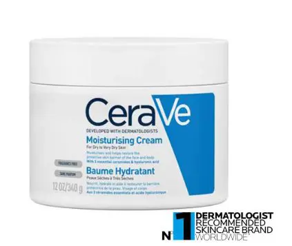 CeraVe Moisturizing Cream For Normal To Dry Skin (340G)