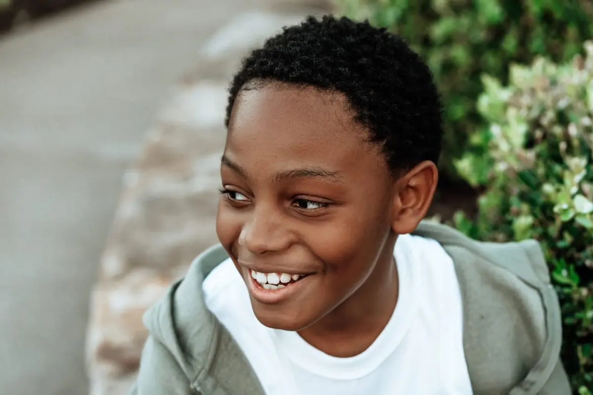 Smiling young boy