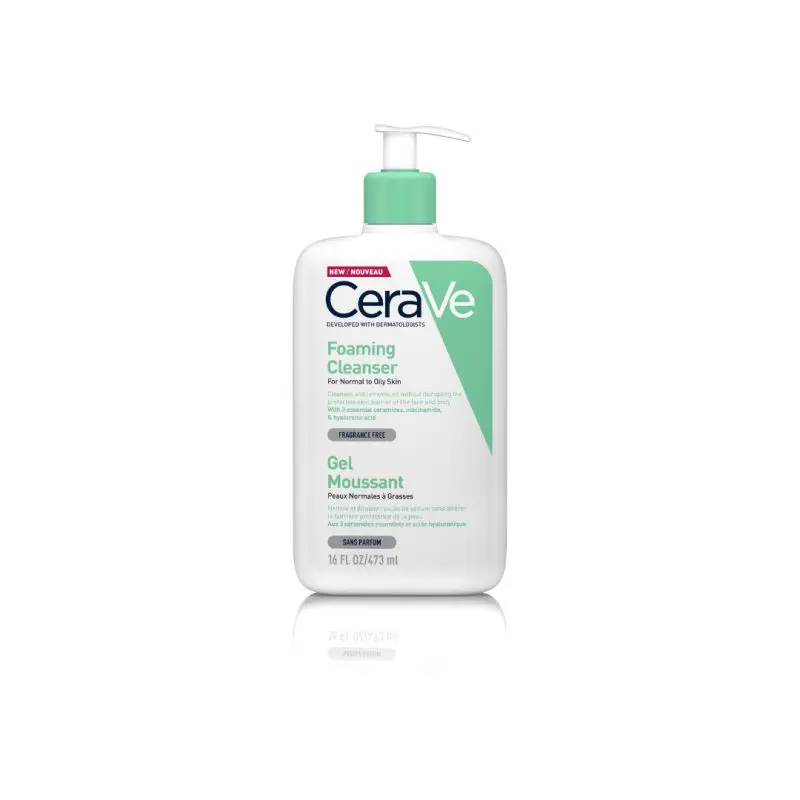 CeraVe Foaming Facial Cleanser For Normal to Oily Skin (473ML)