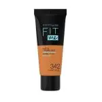 MAYBELLINE FIT ME MATTE AND PORELESS FOUNDATION 342 WARM HAZEL