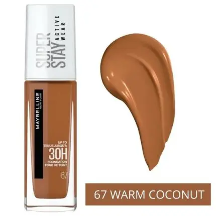 Maybelline Superstay 30Hr Foundation 67 Warm Coconut 30ml