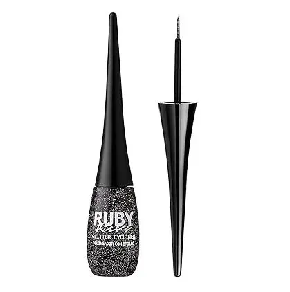 Ruby Kisses I-Bling Liquid Liner- Glitz N’ Black 01