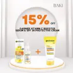 Garnier Even Tone Essentials Kit with Vitamin C Booster Serum + SPF30 Protective Cream
