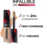 L'Oréal Paris Infallible 24H More Than Concealer 334 Walnut - Image 5