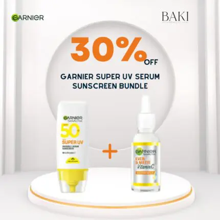 Garnier Super UV Sunscreen & Vitamin C Bundle