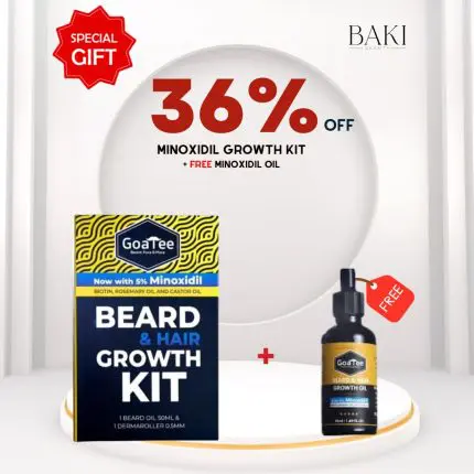Goatee Beard & Hair Minoxidil Growth Kit