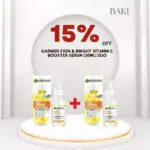 Garnier Even & Bright Vitamin C Booster Serum  (30ml) Duo - Bundle