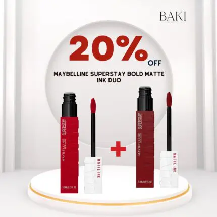 Maybelline Superstay Bold Matte Ink Duo- Bundle