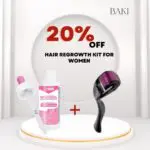 Hair Regrowth Kit for Women (Regen Minoxidil 60ml + Dermaroller)- Bundle