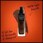 NYX Can’t Stop Won’t Stop Foundation Chestnut - Image 4