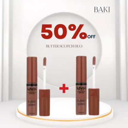NYX Butter Gloss Butter Scotch 8ml Duo- Bundle