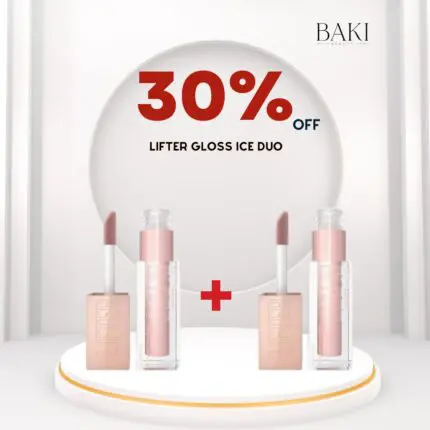 Maybelline Lifter Gloss NU 002 Ice Duo- Bundle