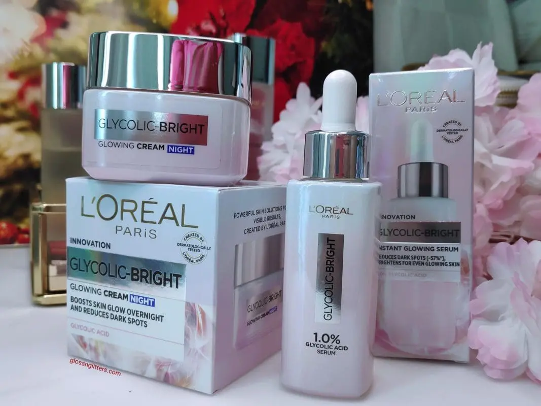 An image of The L'Oréal Paris Glycolic Bright Range