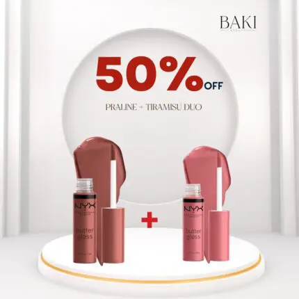 NYX Professional Praline + Tiramisu Butter Gloss Bundle
