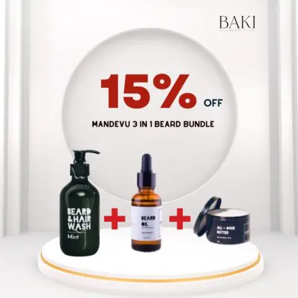 Mandevu 3 in 1 Beard Bundle