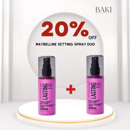 Maybelline Lasting Fix Setting Spray 100ml Duo- Bundle