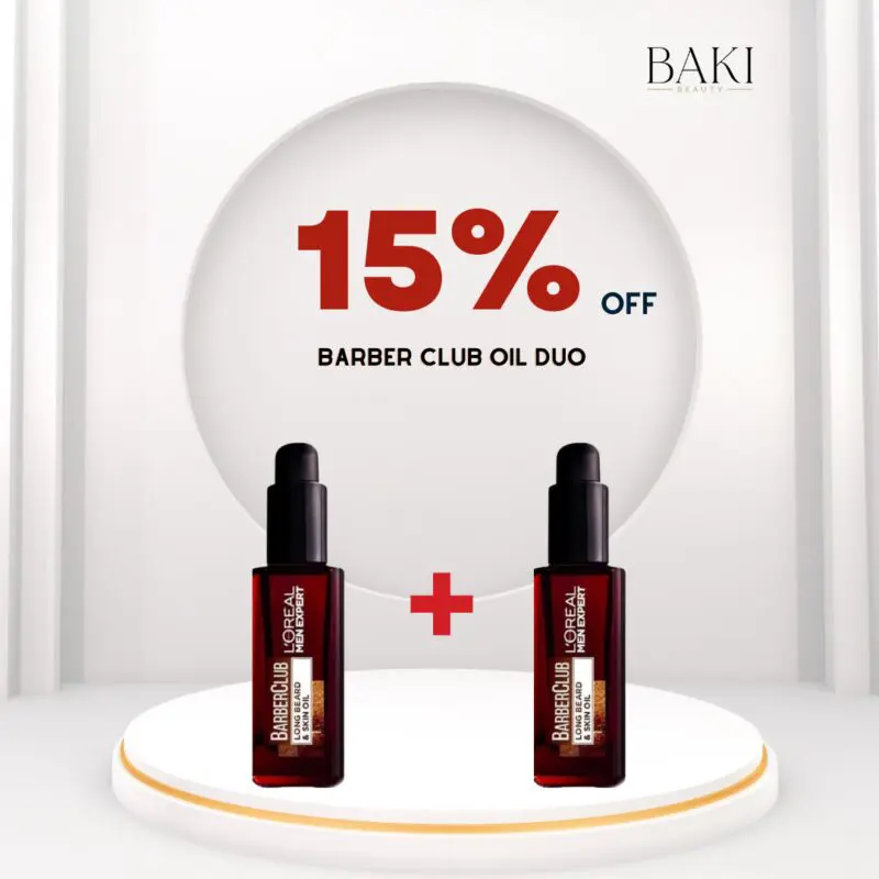 L'Oréal Paris Men Expert Barber Club Oil Duo- Bundle