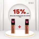 L'Oréal Paris Infallible 32H Fresh Wear Foundation 340 Copper Duo- Bundle