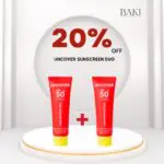 Uncover Aloe Invisible Sunscreen 80ml Duo- Bundle
