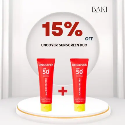 Uncover Aloe Invisible Sunscreen 80ml Duo- Bundle