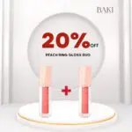 Maybelline Lifter Gloss 022 Peach Ring Duo- Bundle