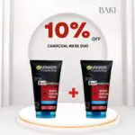 Garnier Pure Active Intensive Charcoal 3 in 1 - 150ml Duo- Bundle