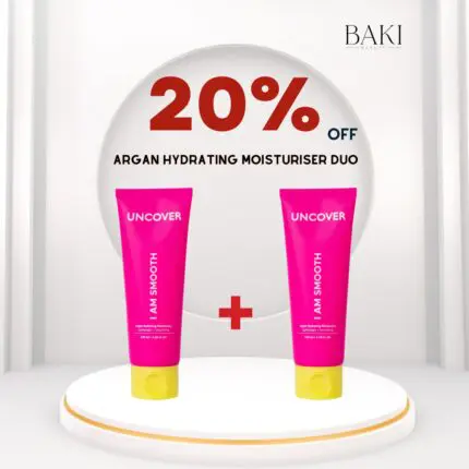 Uncover Argan Hydrating Moisturiser - 100ml Duo- Bundle