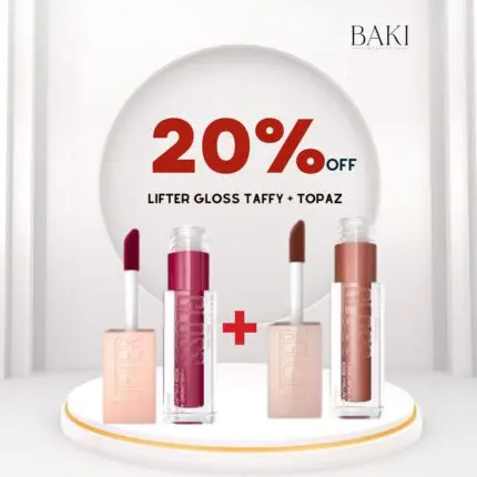 Maybelline Lifter Gloss Taffy + Topaz- Bundle