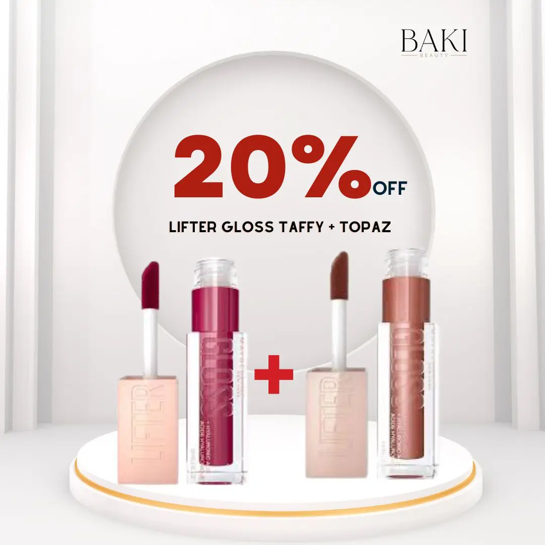 taffy 40 (1) Maybelline Lifter Gloss Taffy + Topaz- Bundle